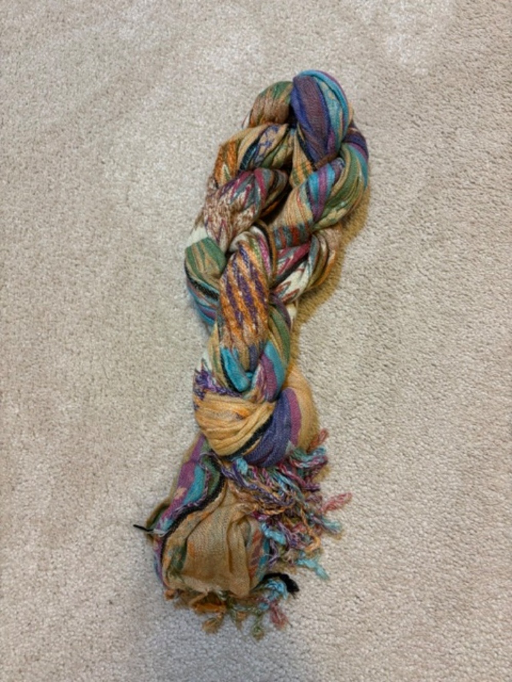 Reversible Tassel Scarf Anthropologie